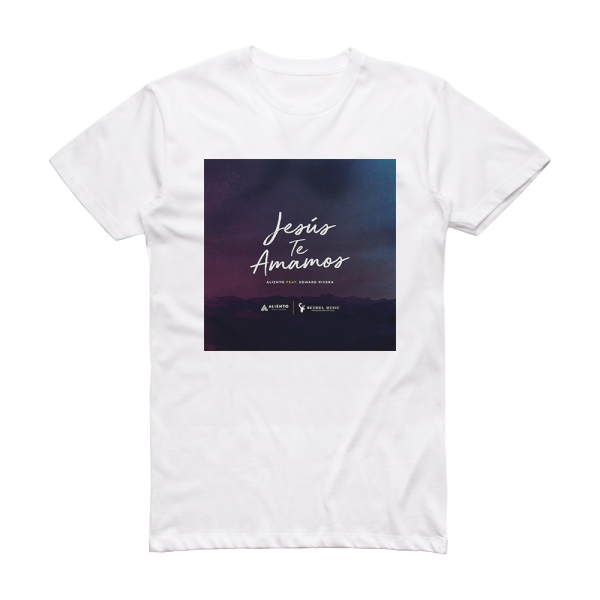 Aliento Jess Te Amamos Album Cover T-Shirt White