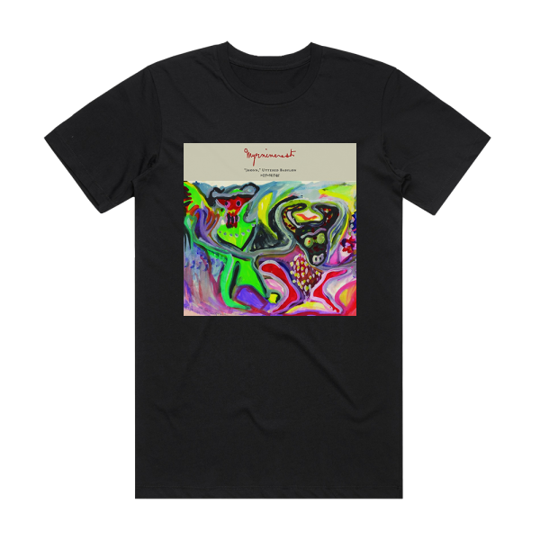 Myrninerest Jhonn Uttered Babylon 1 Album Cover T-Shirt Black