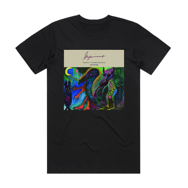 Myrninerest Jhonn Uttered Babylon 2 Album Cover T-Shirt Black