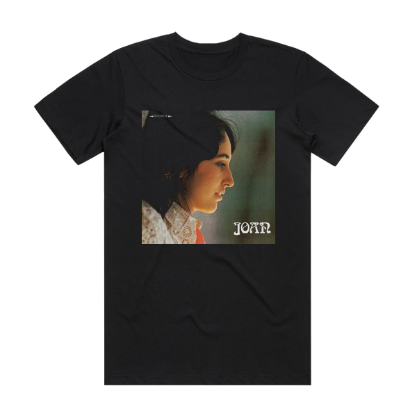 Joan Baez Joan Album Cover T-Shirt Black