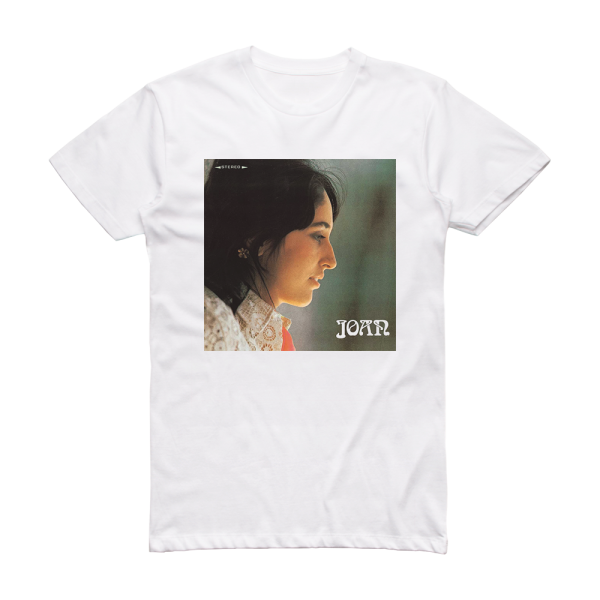 Joan Baez Joan Album Cover T-Shirt White