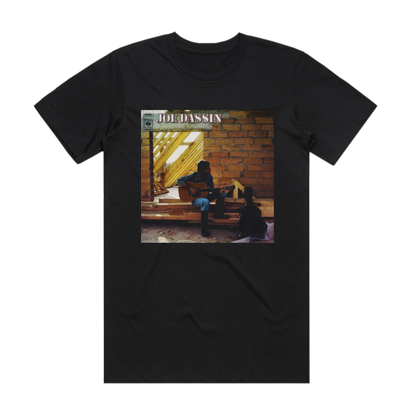 Joe Dassin Joe Dassin Album Cover T-Shirt Black