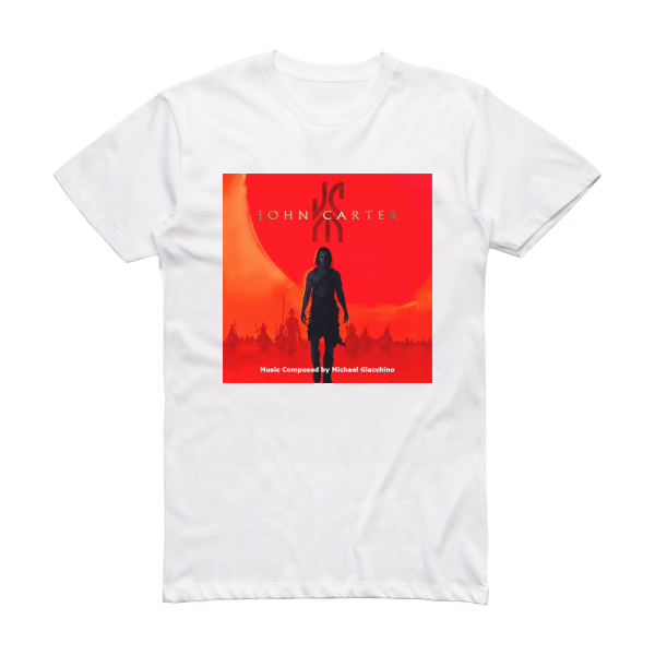 Michael Giacchino John Carter Album Cover T-Shirt White