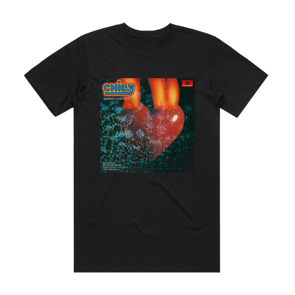 Chilly Johnny Loves Jenny Album Cover T-Shirt Black