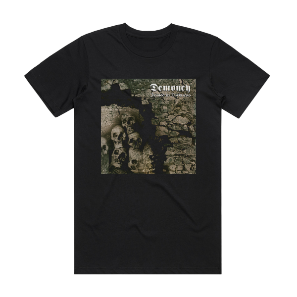 Demoncy Joined In Darkness 1 Album Cover T-Shirt Black