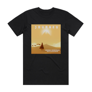 Austin Wintory Journey 1 Album Cover T-Shirt Black