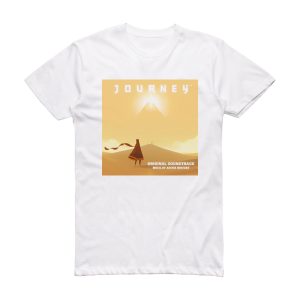 Austin Wintory Journey 1 Album Cover T-Shirt White