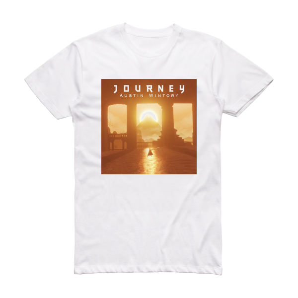 Austin Wintory Journey 2 Album Cover T-Shirt White