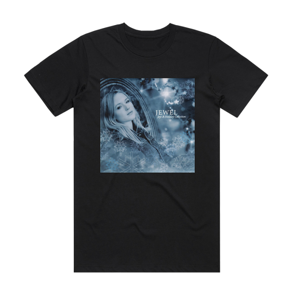 Jewel Joy A Holiday Collection Album Cover T Shirt Black ALBUM COVER 