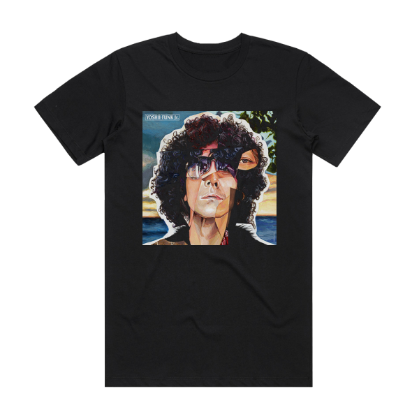 Kazuya Yoshii Jr  Album Cover T-Shirt Black