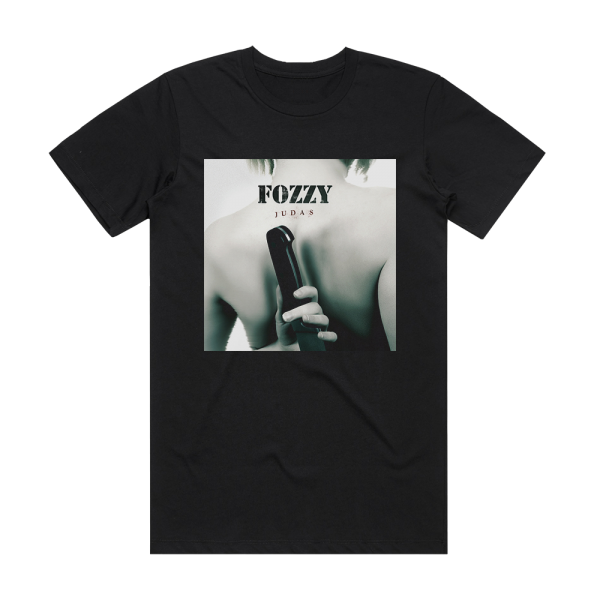 Fozzy Judas Album Cover T-Shirt Black