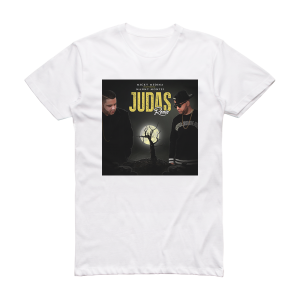 Micky Medina Judas Remix Album Cover T-Shirt White