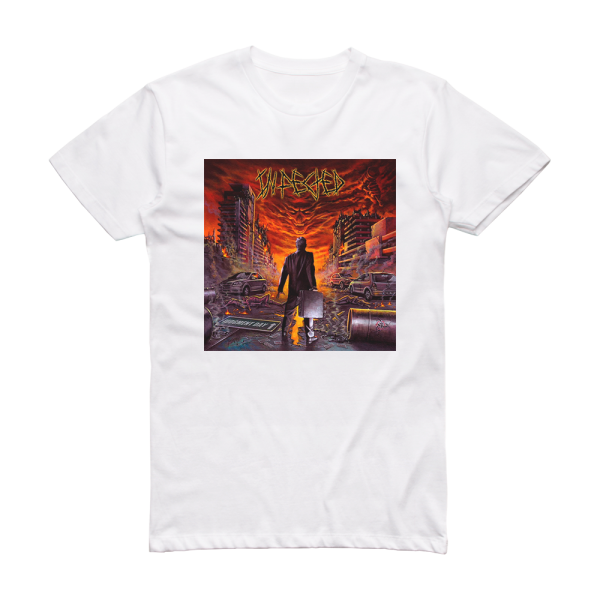 Infected Judgment Day Album Cover T-Shirt White