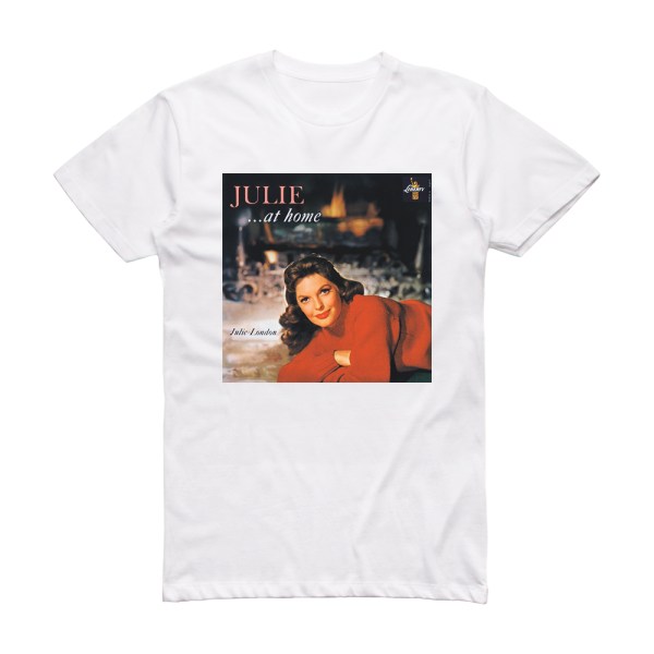 Julie London Julie At Home Album Cover T-Shirt White