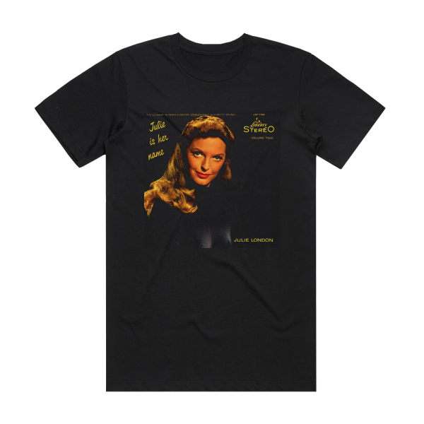 Julie London Julie Is Her Name Volume 2 Album Cover T-Shirt Black