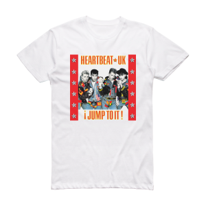 Heartbeat UK Jump To It Album Cover T-Shirt White