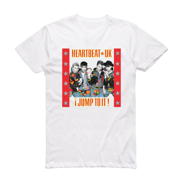 Heartbeat UK Jump To It Album Cover T-Shirt White