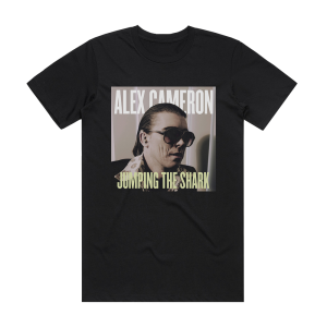 Alex Cameron Jumping The Shark Album Cover T-Shirt Black
