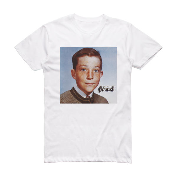 Fred Schneider Just Fred Album Cover T-Shirt White