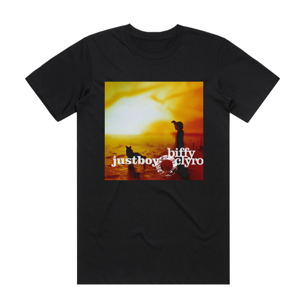 Biffy Clyro Justboy Album Cover T-Shirt Black