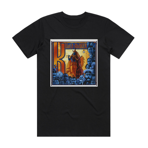 Kula Shaker K Album Cover T-Shirt Black