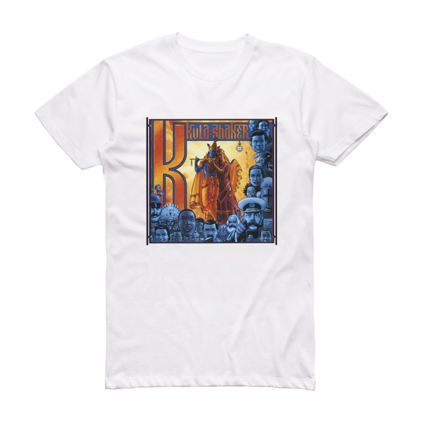 Kula Shaker K Album Cover T-Shirt White