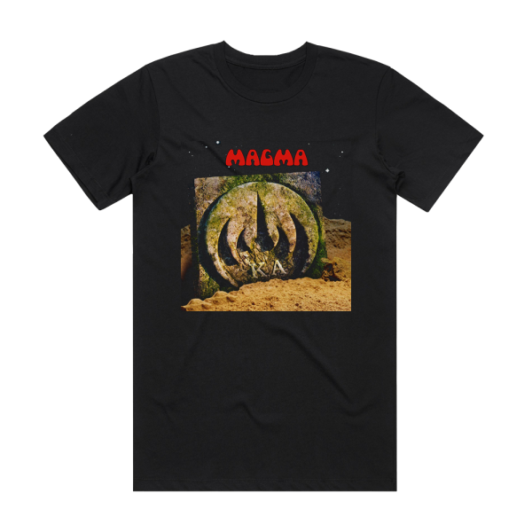 Magma Ka Album Cover T-Shirt Black