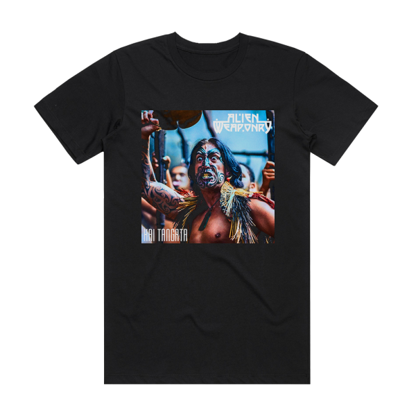 Alien Weaponry Kai Tangata Album Cover T-Shirt Black