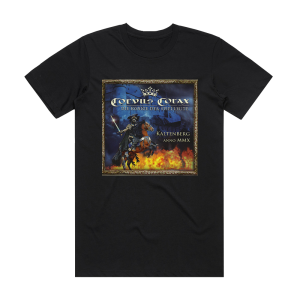 Corvus Corax Kaltenberg Anno Mmx Album Cover T-Shirt Black