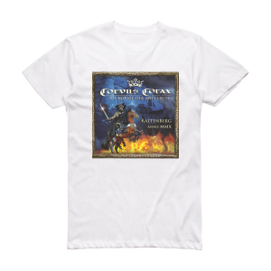Corvus Corax Kaltenberg Anno Mmx Album Cover T-Shirt White