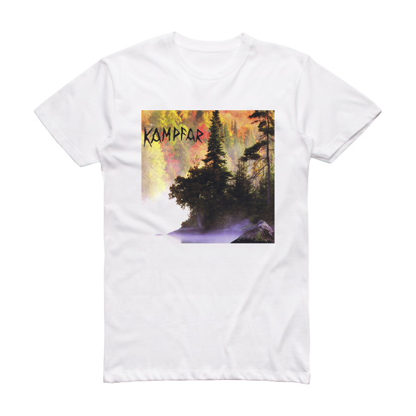 Kampfar Kampfar Album Cover T-Shirt White