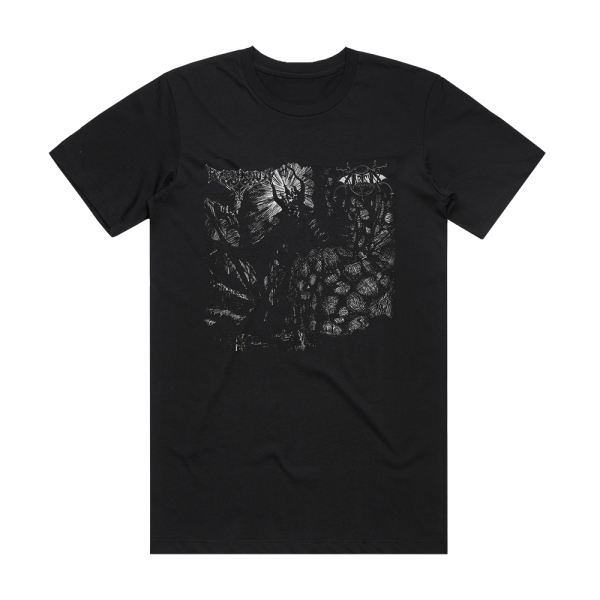 Arckanum Kaos Svarta Mar Skinning The Lambs Album Cover T-Shirt Black