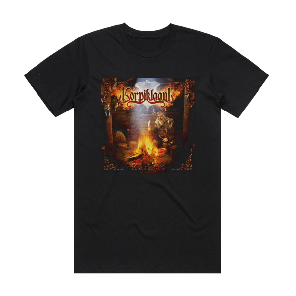 Korpiklaani Karkelo Album Cover T-Shirt Black