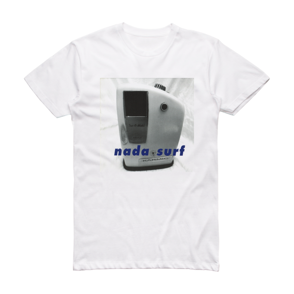 Nada Surf Karmic Album Cover T-Shirt White