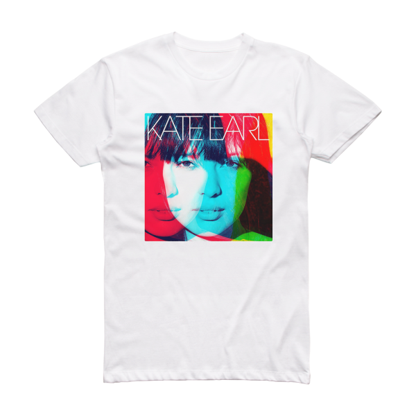 Kate Earl Kate Earl Album Cover T-Shirt White