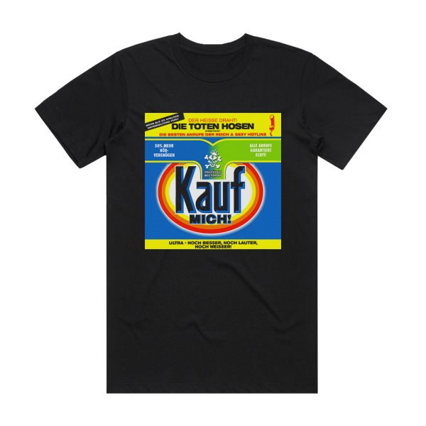 Die Toten Hosen Kauf Mich 2 Album Cover T-Shirt Black