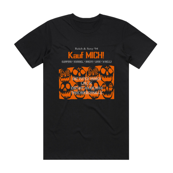 Die Toten Hosen Kauf Mich 3 Album Cover T-Shirt Black