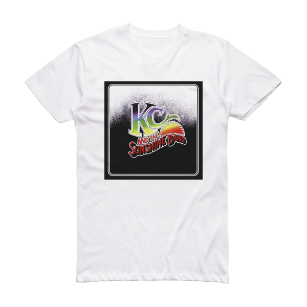 KC and The Sunshine Band Kc And The Sunshine Band Album Cover T-Shirt White