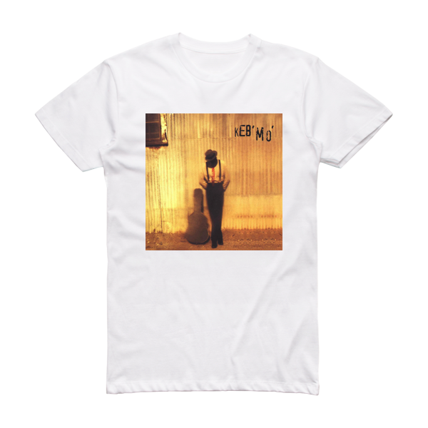 Keb’ Mo’ Keb Mo Album Cover T-Shirt White