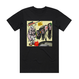 Clepto Kebab 100 Live Off The Grill Album Cover T-Shirt Black