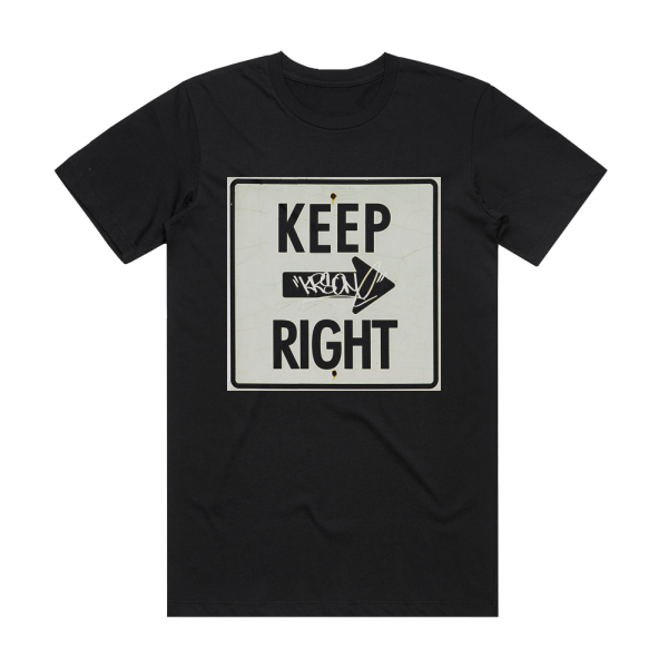 KRS‐One Keep Right Album Cover T-Shirt Black