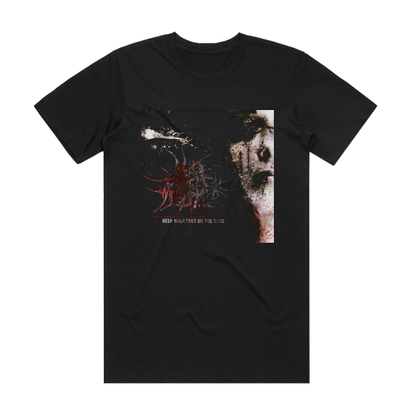 Alice Through the Windshield Glass Keep Your Eyes On The Road Album Cover T-Shirt Black