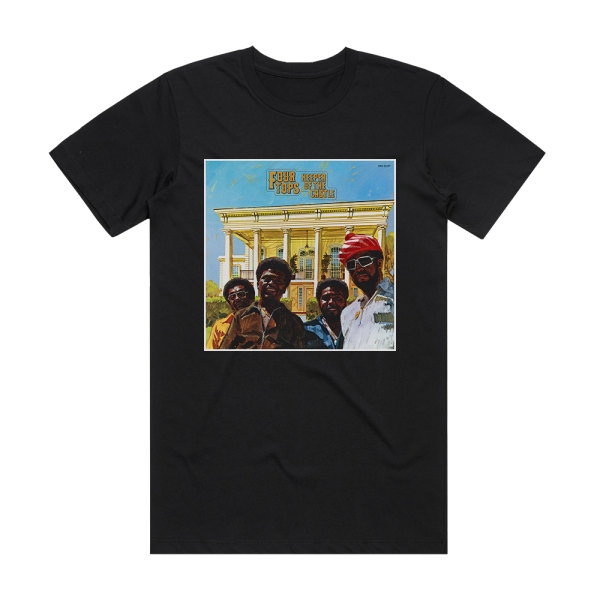 Four Tops Keeper Of The Castle Album Cover T-Shirt Black