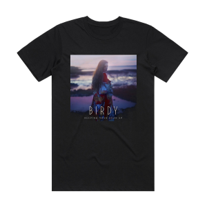 Birdy Keeping Your Head Up Album Cover T-Shirt Black
