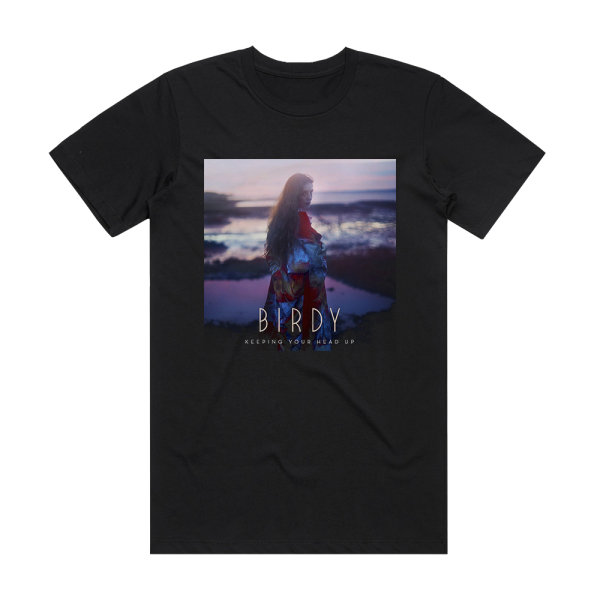 Birdy Keeping Your Head Up Album Cover T-Shirt Black