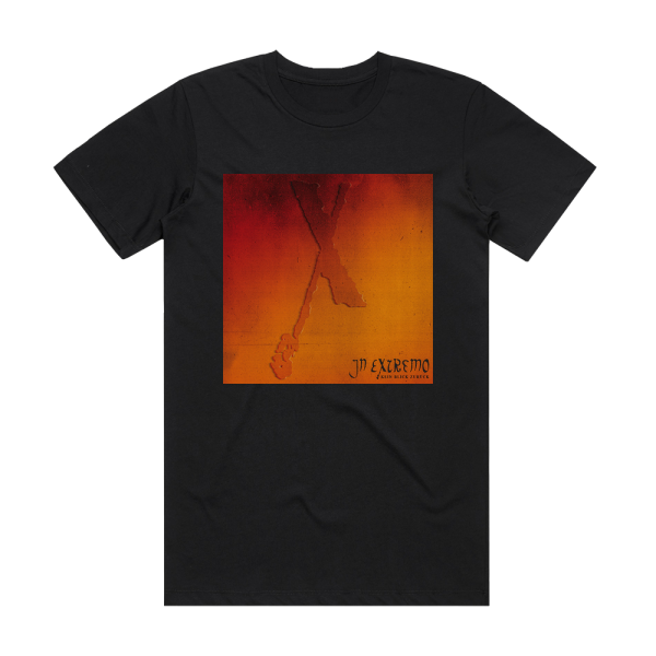 In Extremo Kein Blick Zurck Album Cover T-Shirt Black