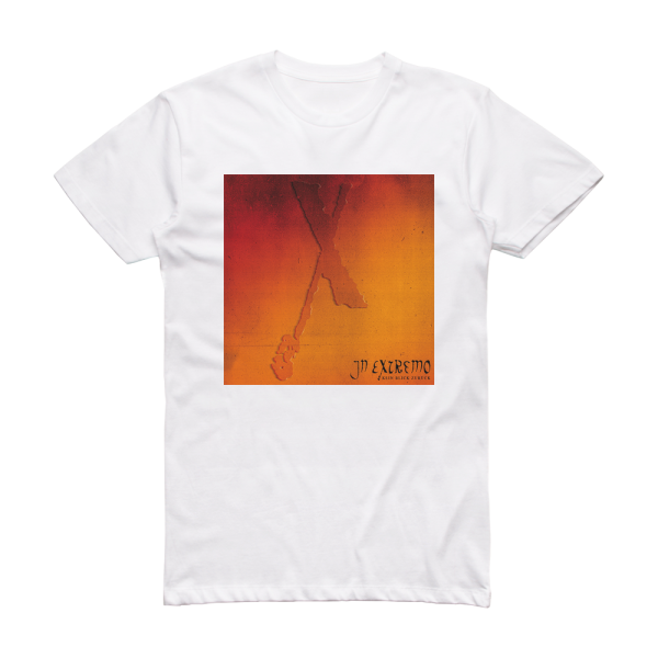 In Extremo Kein Blick Zurck Album Cover T-Shirt White