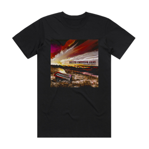 Keith Emerson Keith Emerson Band Feat Marc Bonilla Album Cover T-Shirt Black