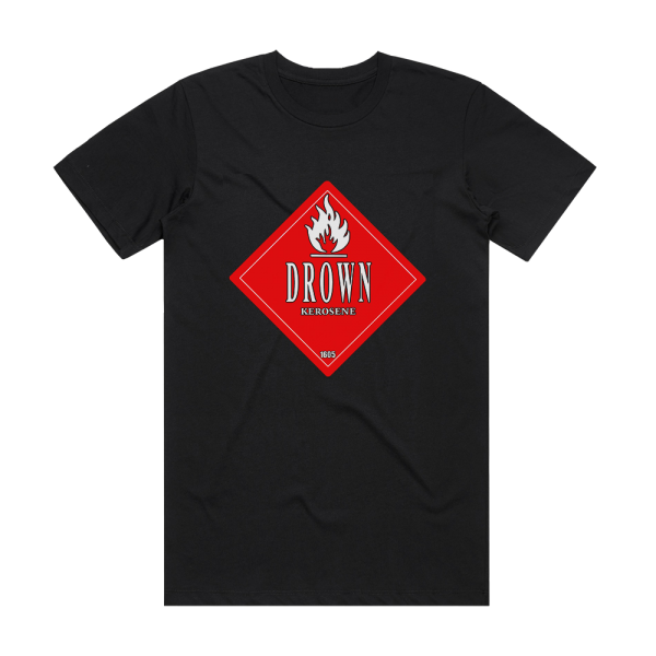 Drown Kerosene Album Cover T-Shirt Black