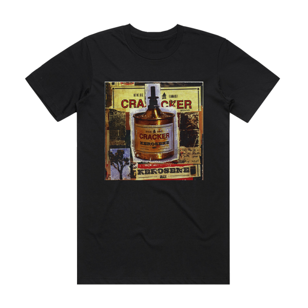 Cracker Kerosene Hat Album Cover T-Shirt Black